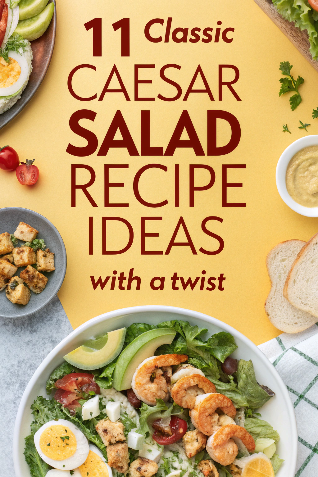 11 Classic Caesar Salad Recipe Ideas With a Twist