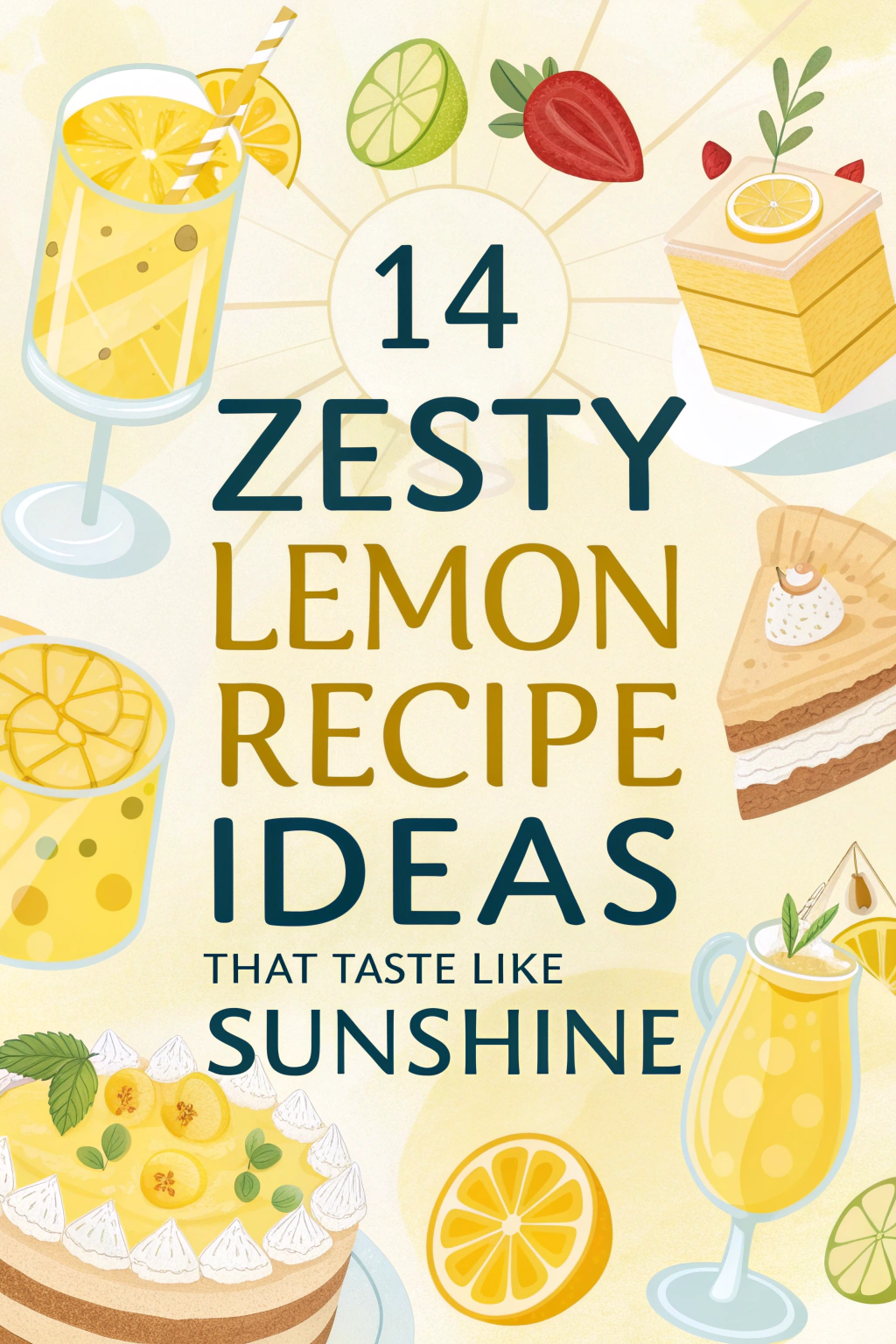14 Zesty Lemon Recipe Ideas That Taste Like Sunshine