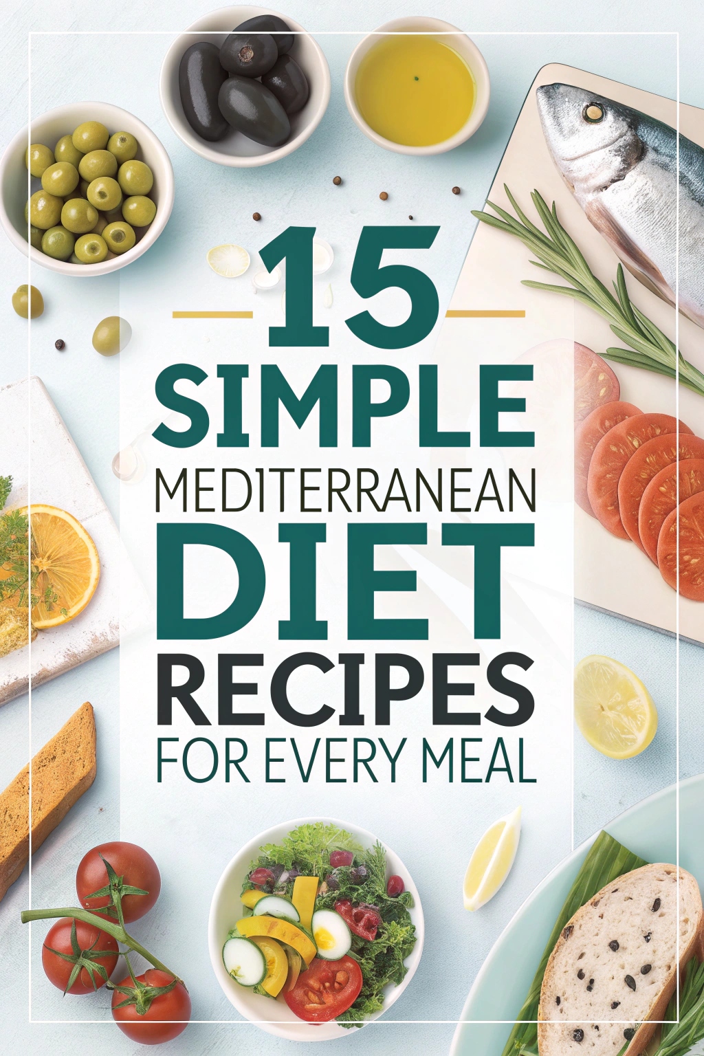 15 Simple Mediterranean Diet Recipes for Every Meal