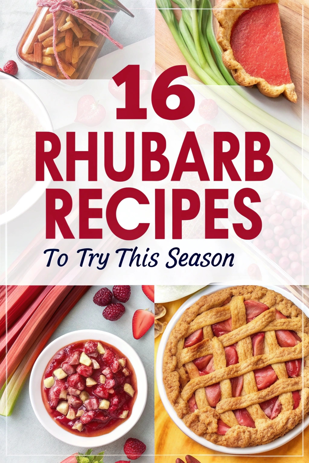 16 Rhubarb Recipes to Try This Season