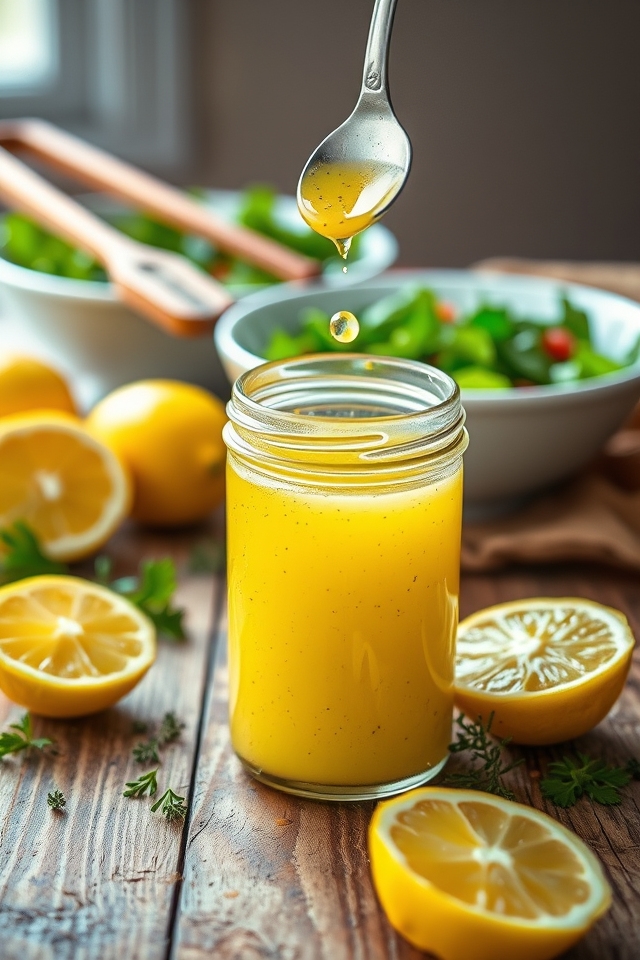 bold lemon dijon vinaigrette