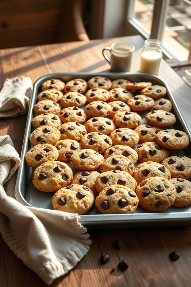chewy sweet chocolate cookies