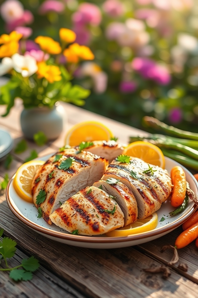 citrus marinated grilled chicken