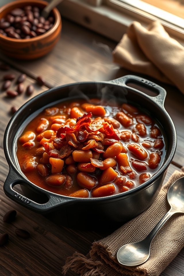 classic smoky baked beans
