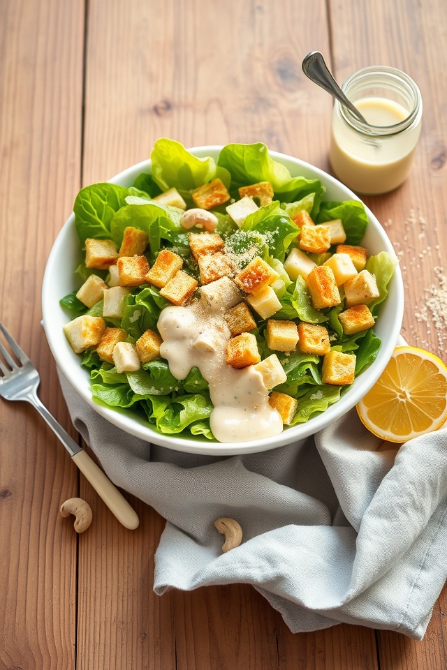 creamy dairy free cashew caesar