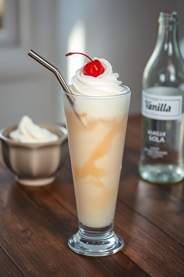 creamy vanilla soda swirl