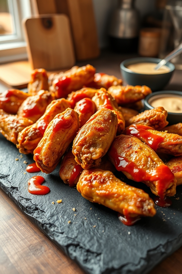 crispy oven baked chicken wings
