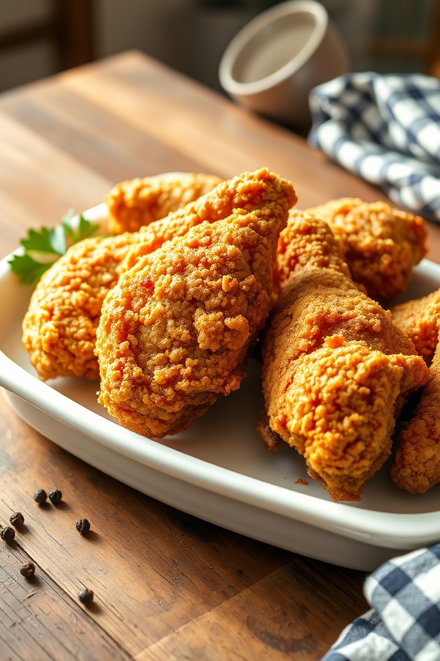 crispy southern buttermilk chicken
