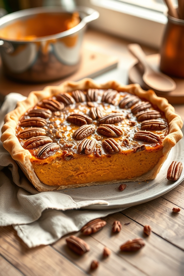 delightful pumpkin pecan fusion