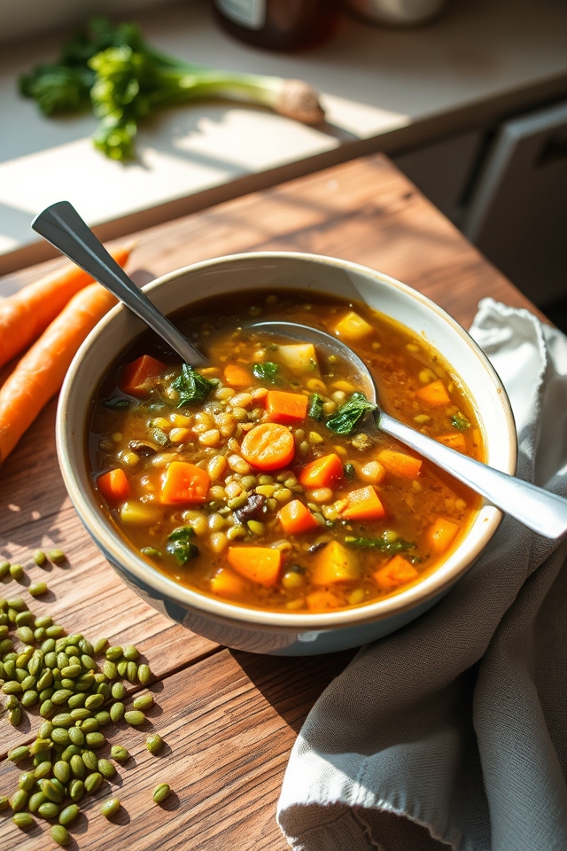easy weeknight lentil soup