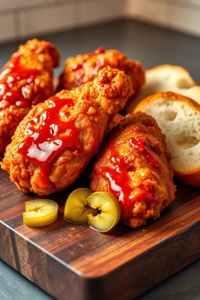 fiery nashville hot chicken