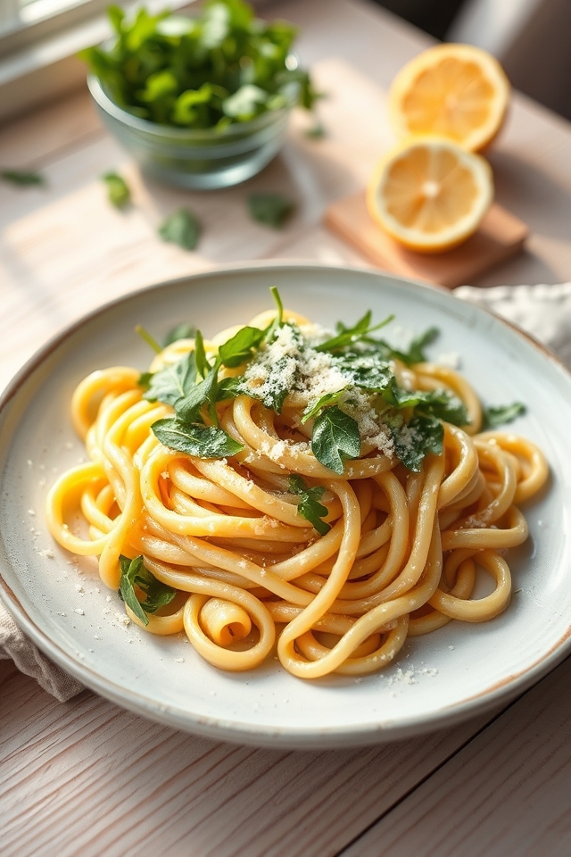 goat cheese arugula rotini