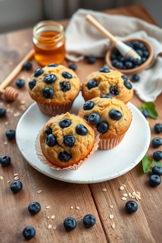 healthy whole wheat muffins