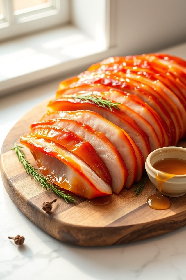honey glazed savory ham