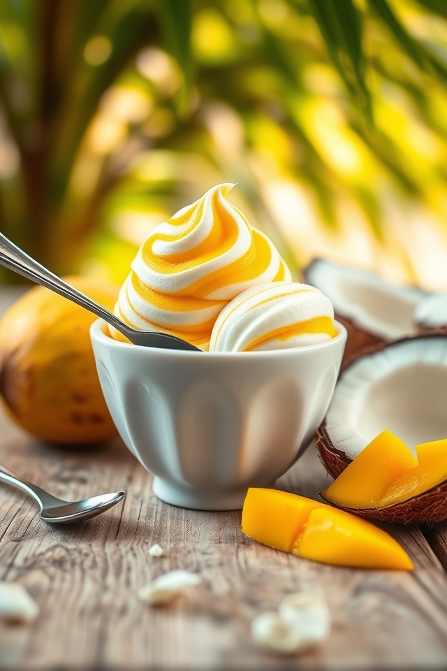 mango coconut swirl delight