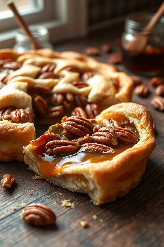 maple pecan pie twist