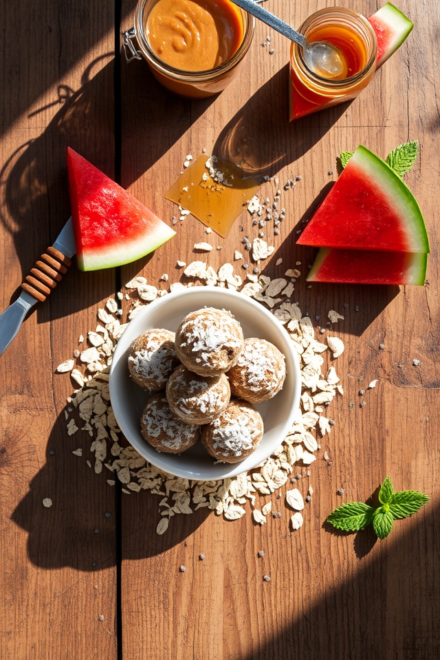 nutritious watermelon energy bites
