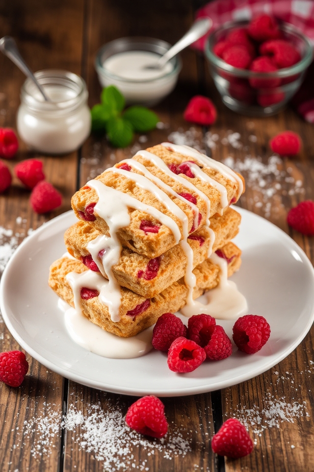 raspberry almond biscotti recipe