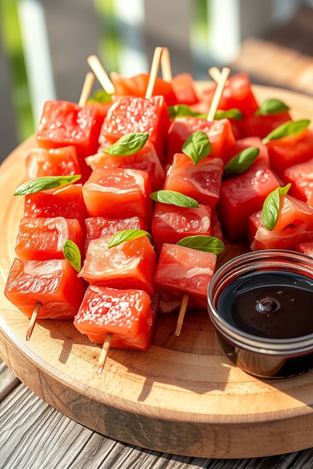 refreshing summer appetizer skewers