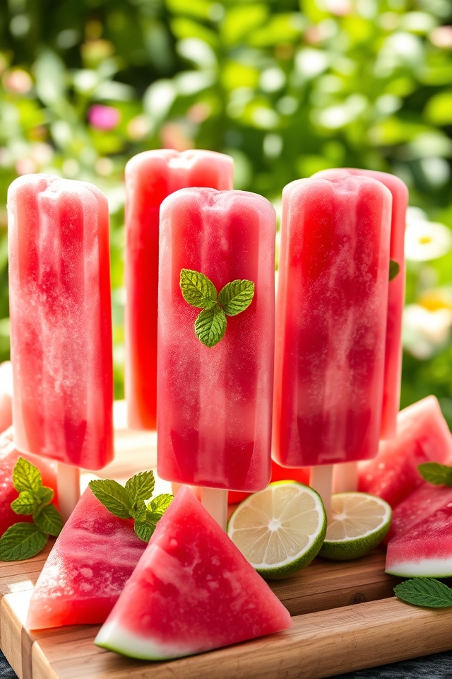 refreshing watermelon popsicles recipe