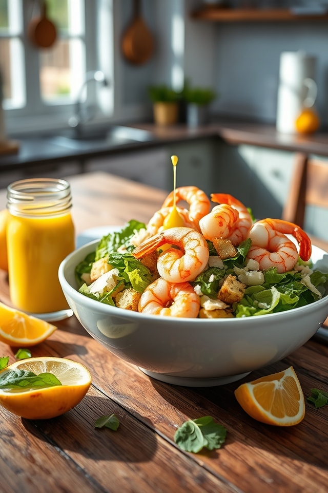 shrimp caesar citrus twist