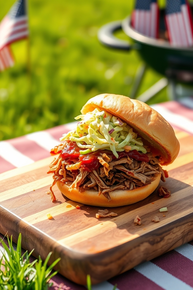 smoky tender pulled pork