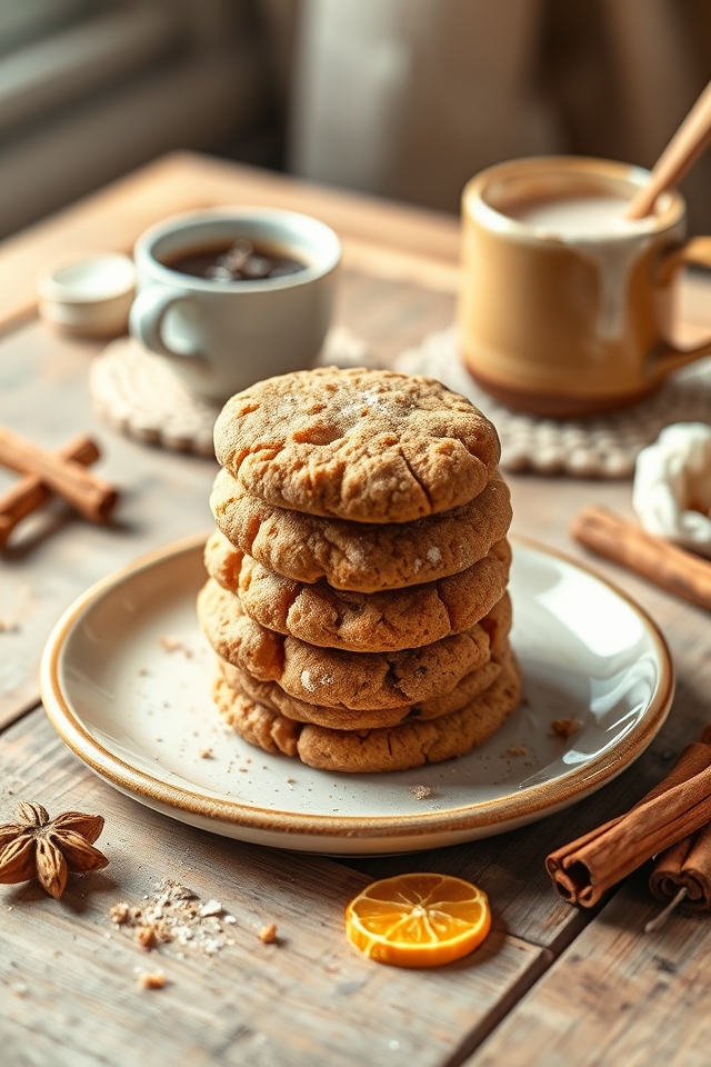 soft chewy gingersnap cookies