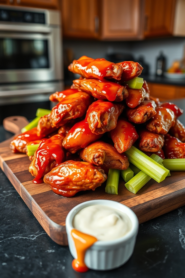 spicy crispy wing appetizers