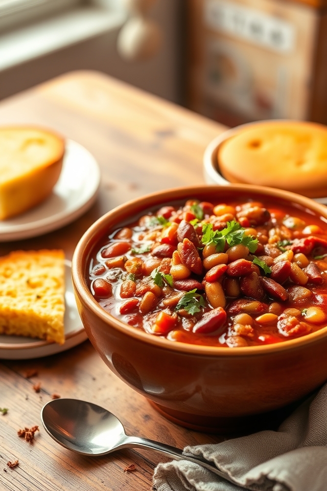 spicy kidney bean chili