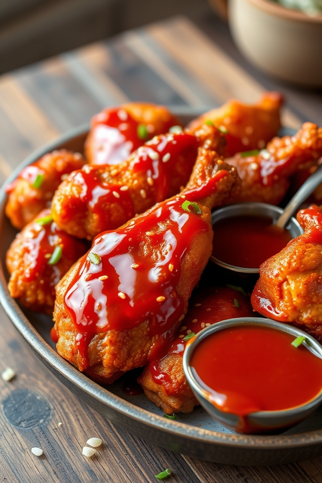 spicy korean gochujang chicken