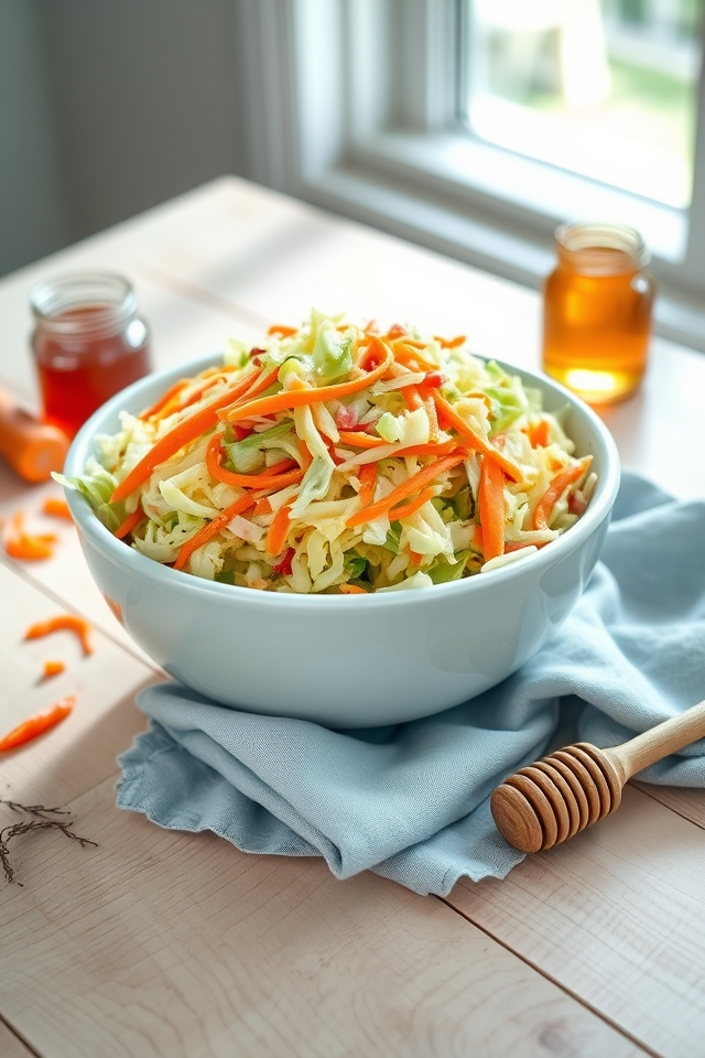 sweet and tangy coleslaw recipe
