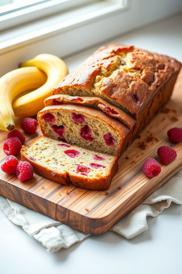 sweet tart raspberry banana