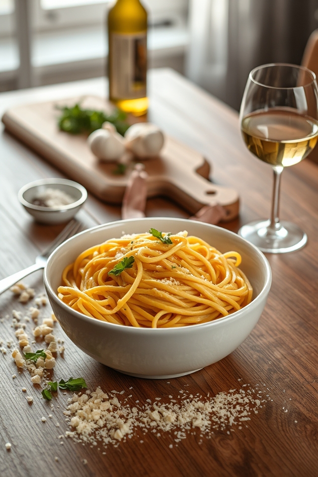 tangy creamy pasta dish