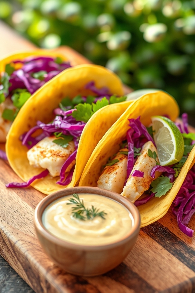 tangy mustard dill taco sauce