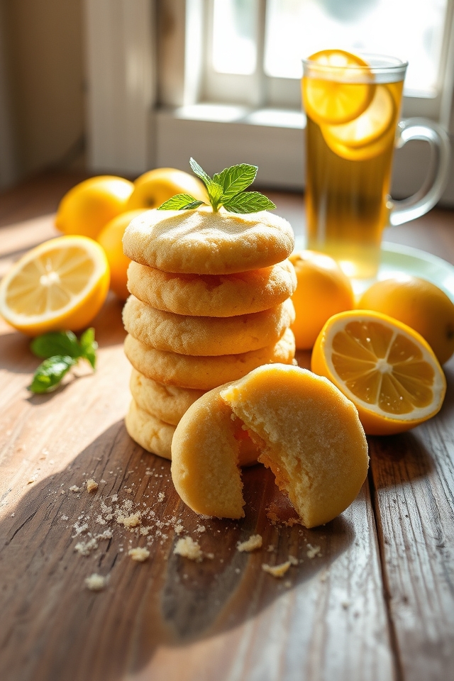 tangy sweet lemon cookies