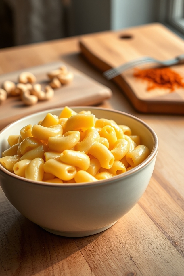 vegan cashew cheese mac