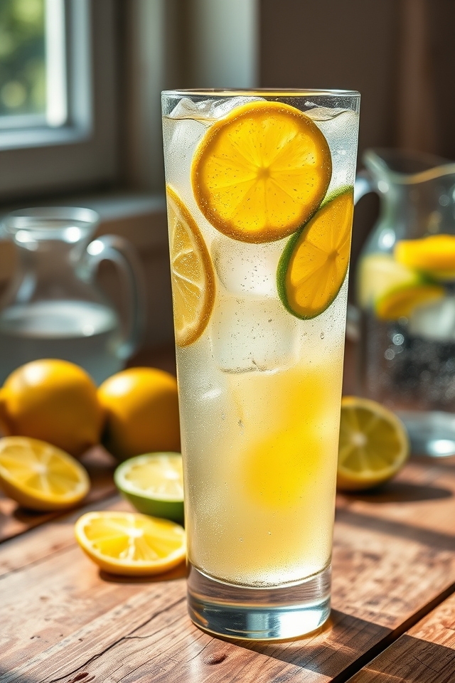 zesty lemon lime refresher