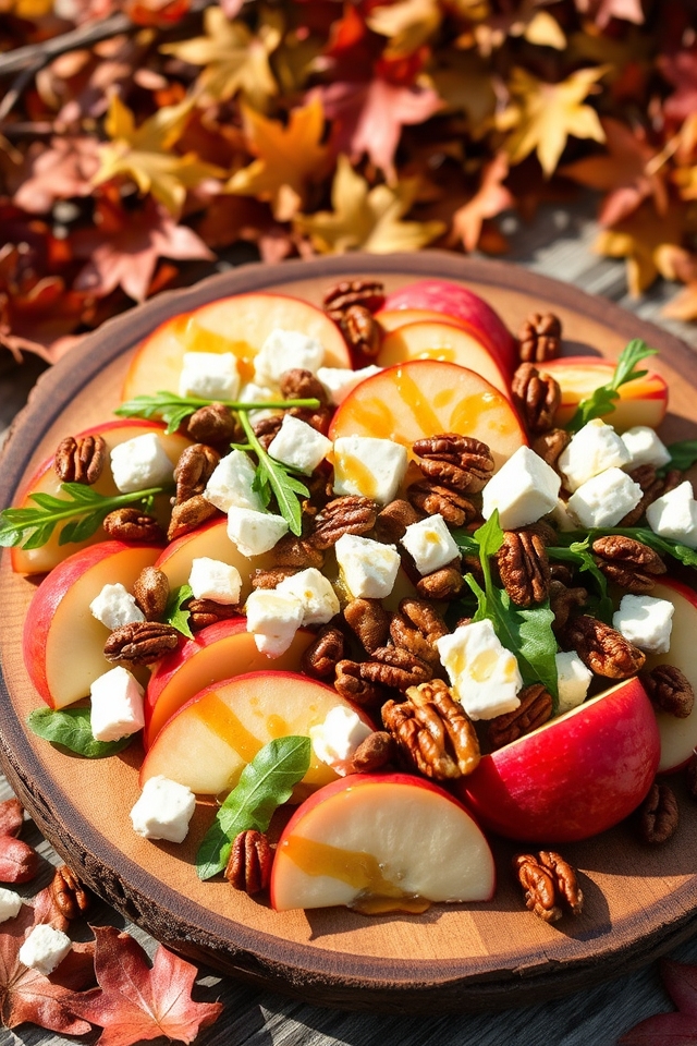 apple goat cheese salad