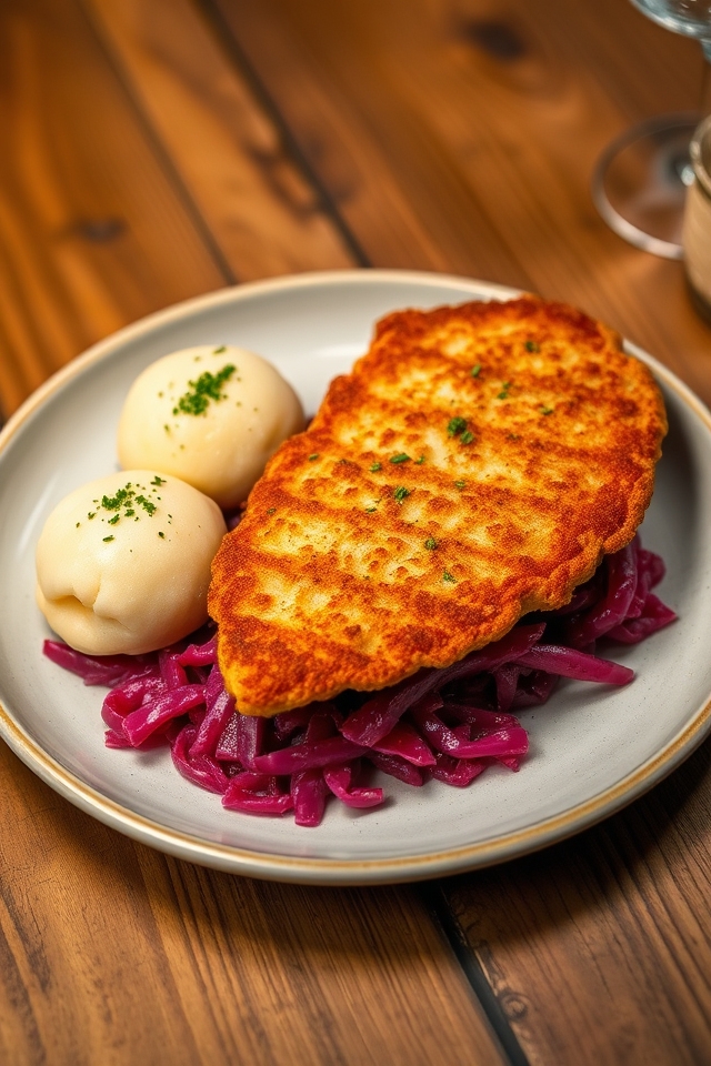 austrian comfort food trio