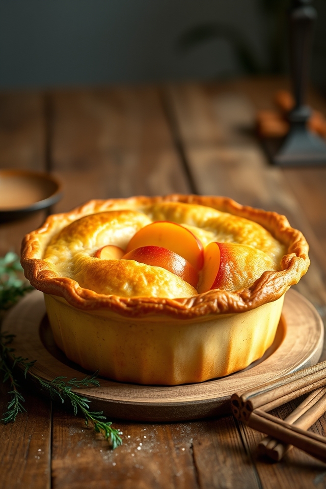 autumn flavors in pie