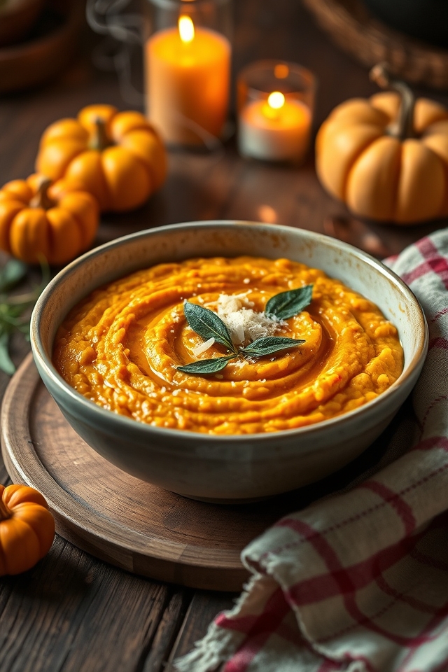 autumn flavors in risotto