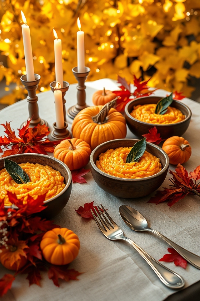 autumn pumpkin risotto delight