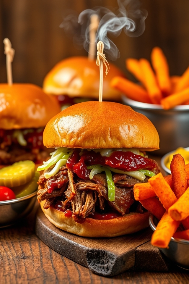 bbq sliders for dinner