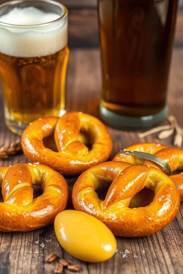 beer infused pretzels recipe