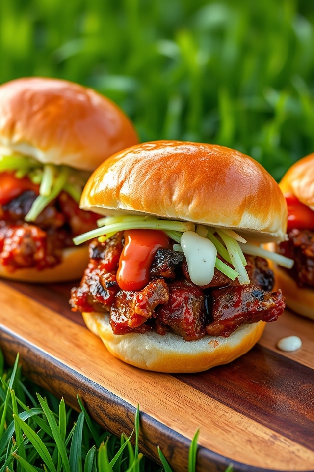 buffalo burnt ends sliders