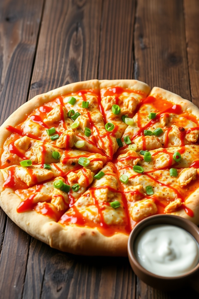 buffalo chicken pizza delight