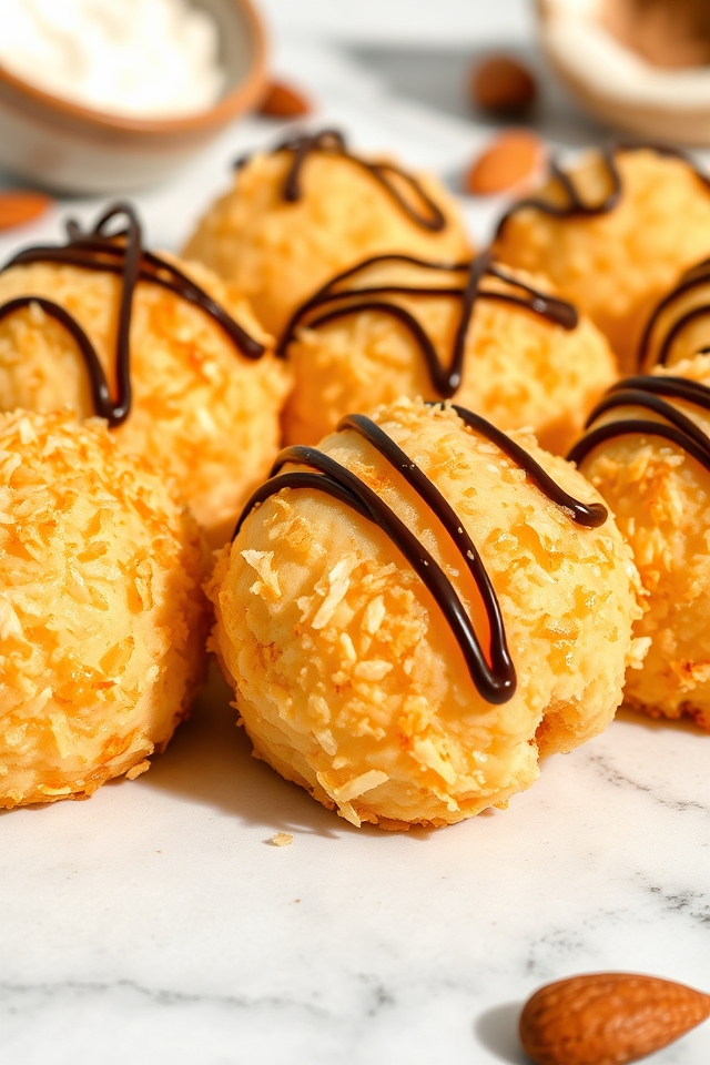 chewy gluten free coconut treats