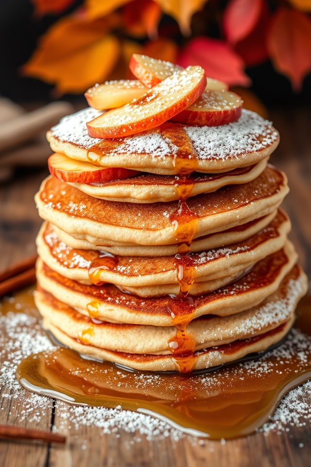 cinnamon apple pancake delight