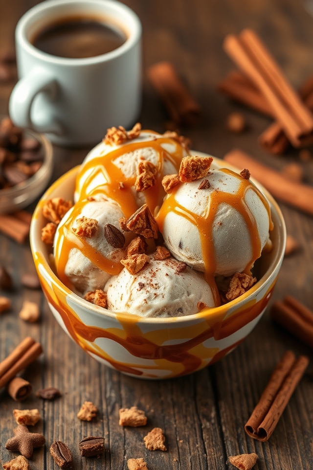 cinnamon roll coffee delight