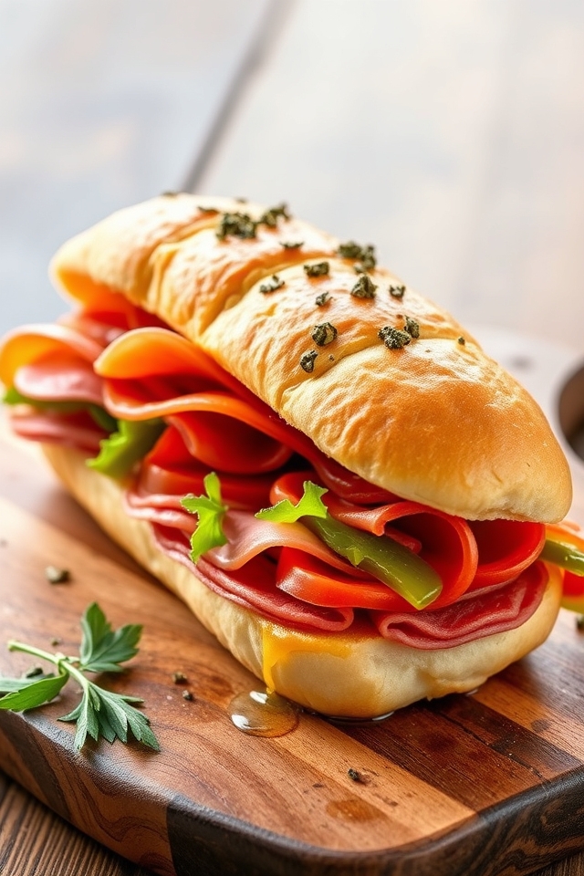 classic italian sub sandwich